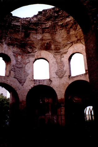 L'interno dell'edificio